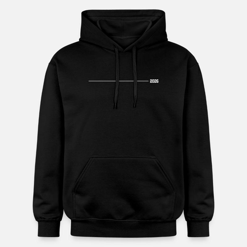 Accident vasculaire cérébral en 2026 - Sweat à capuche Softstyle® Gildan Unisexe - noir