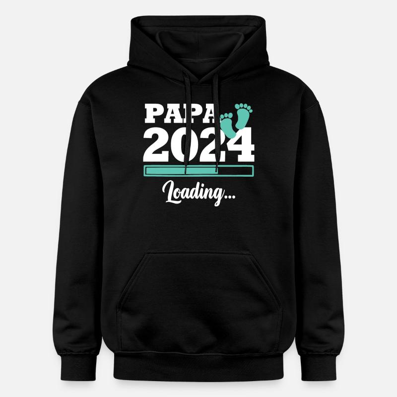 Papa 2024 loading - Sweat à capuche Softstyle® Gildan Unisexe - noir