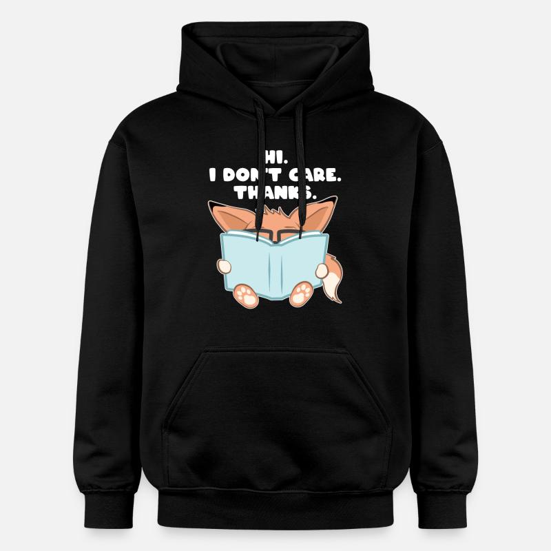 Nerd Fuchs - Sweat à capuche Softstyle® Gildan Unisexe - noir