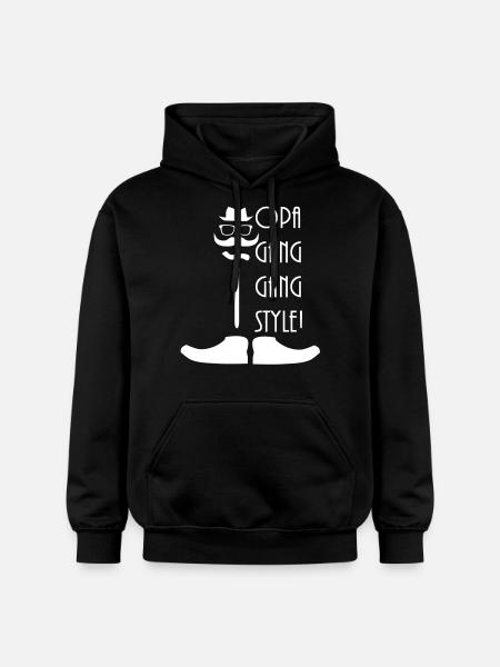 opa transition nam - Gildan Unisex Softstyle® Midweight Hoodie - black