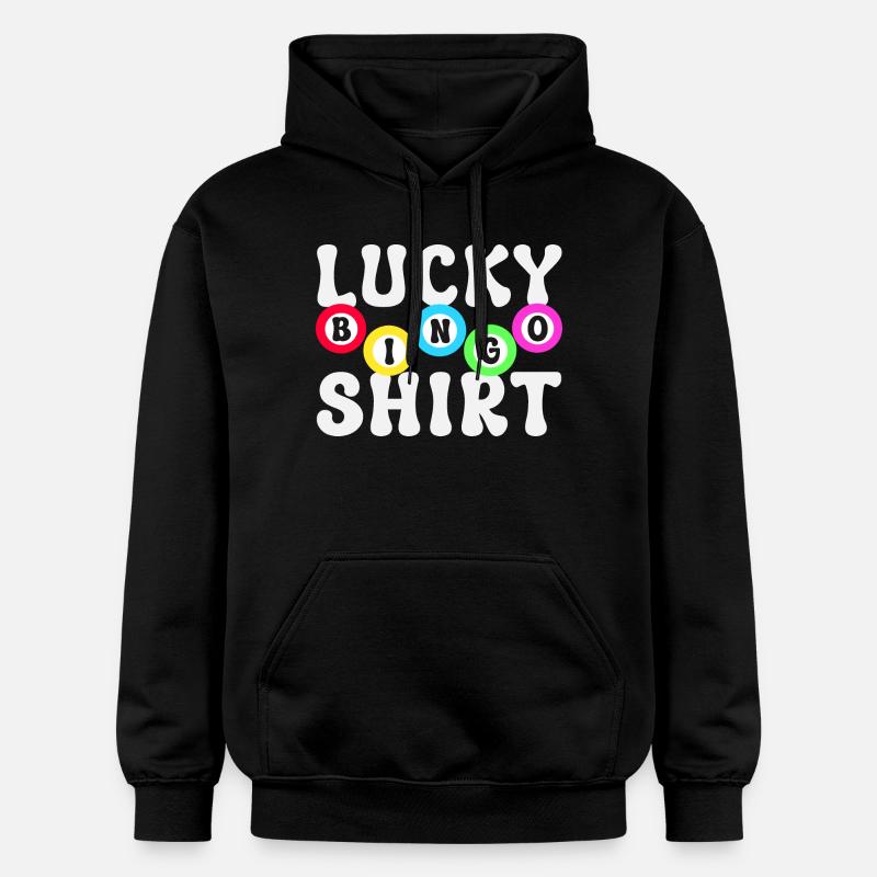 Joueurs de bingo Bingo - Sweat à capuche Softstyle® Gildan Unisexe - noir