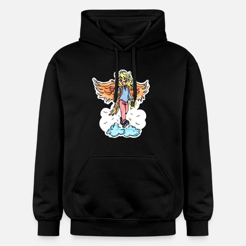 Migration vers le cloud - Sweat à capuche Softstyle® Gildan Unisexe - noir