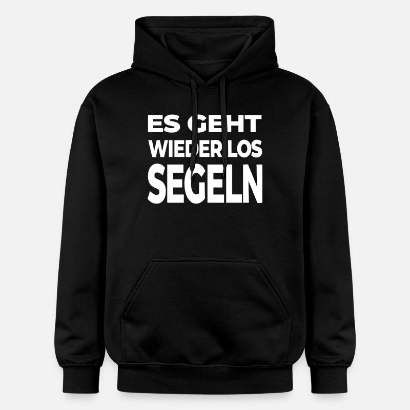 Voile - Sweat à capuche Softstyle® Gildan Unisexe - noir