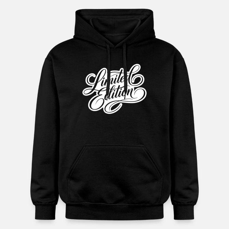 Lettrage en édition limitée - Sweat à capuche Softstyle® Gildan Unisexe - noir