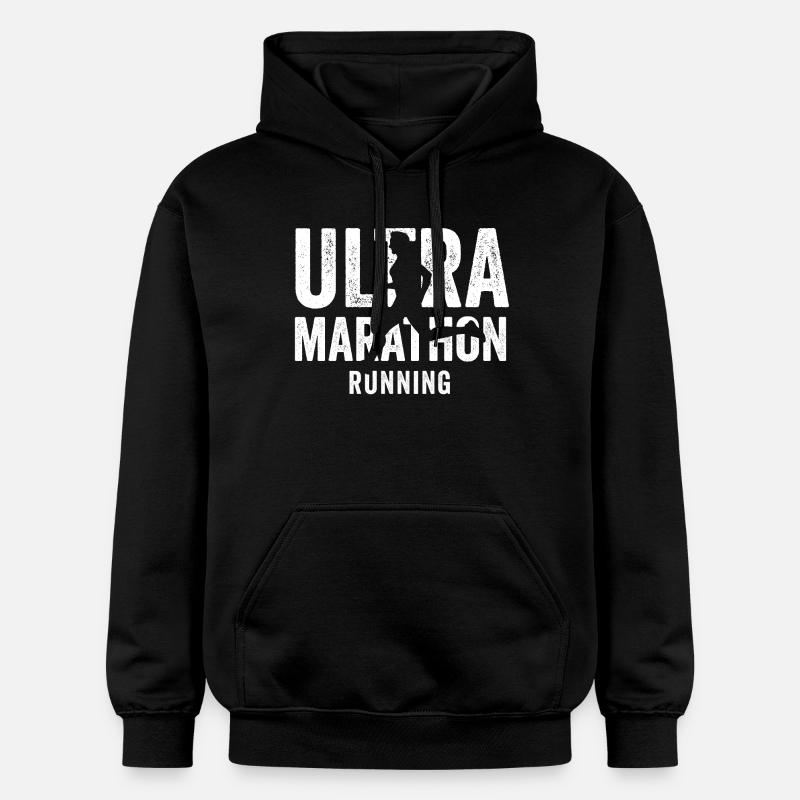 Ultramarathon - Sweat à capuche Softstyle® Gildan Unisexe - noir