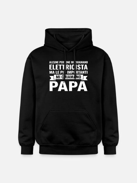 Electrician Father's Day Gift Idea - Gildan Unisex Softstyle® Midweight Hoodie - black