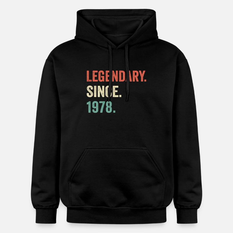 legendary since 1978 - Sweat à capuche Softstyle® Gildan Unisexe - noir