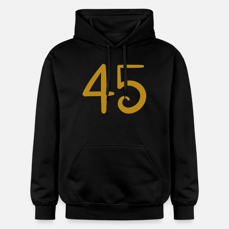 45 - Sweat à capuche Softstyle® Gildan Unisexe - noir