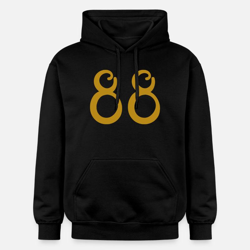 88 - Sweat à capuche Softstyle® Gildan Unisexe - noir