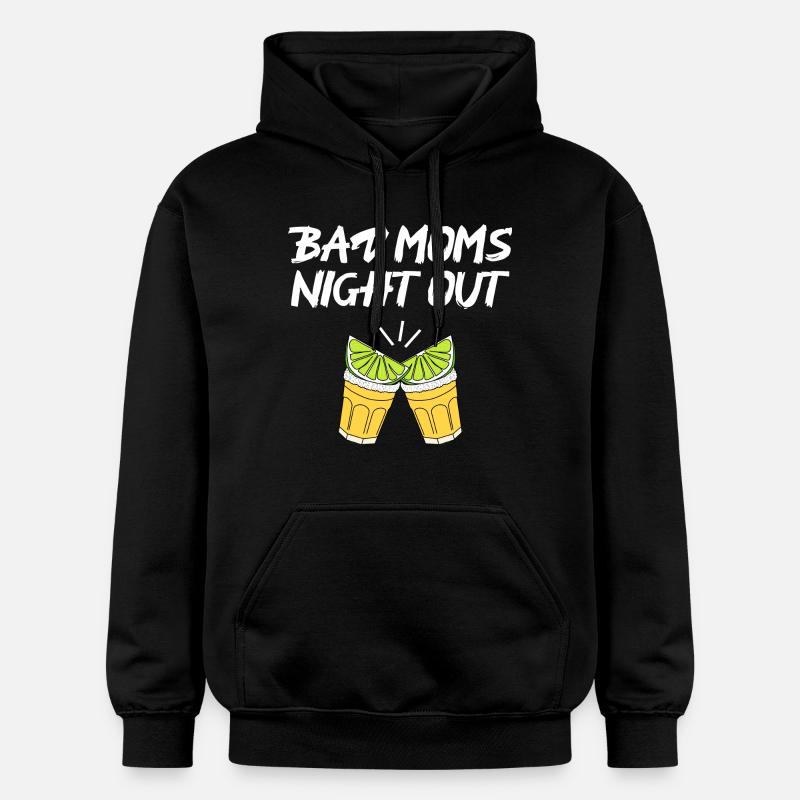 Soirée Bad Moms - Sweat à capuche Softstyle® Gildan Unisexe - noir