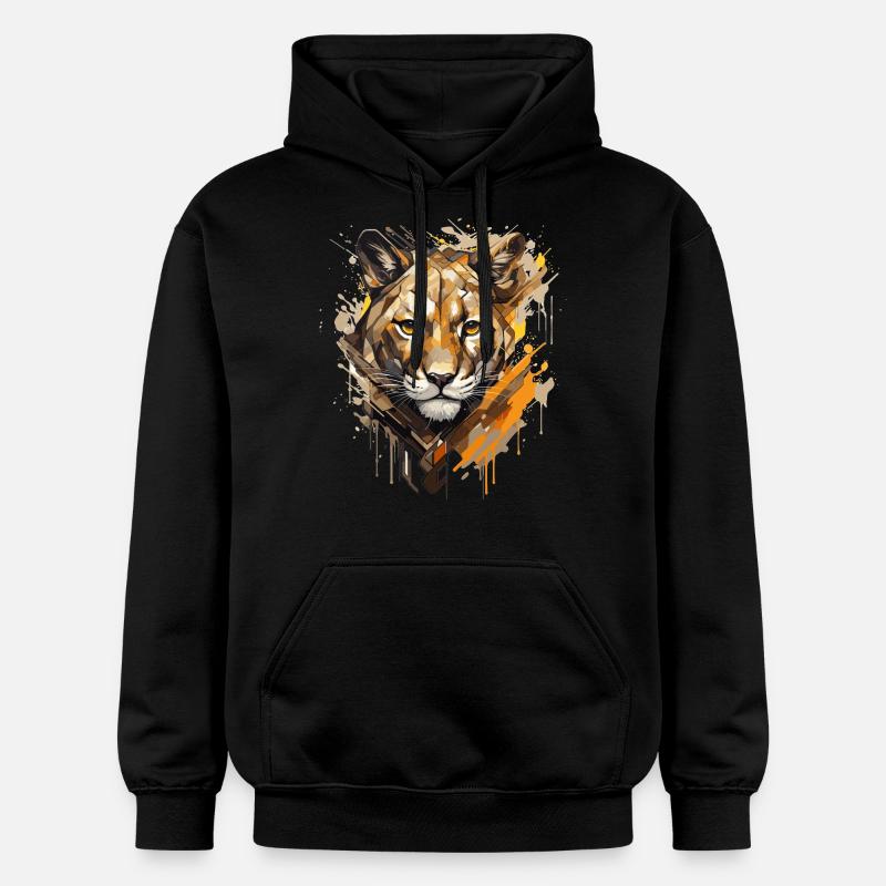 Le visage du - Street Art - Sweat à capuche Softstyle® Gildan Unisexe - noir