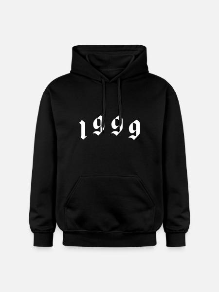 1999 year - Gildan Unisex Softstyle® Midweight Hoodie - black