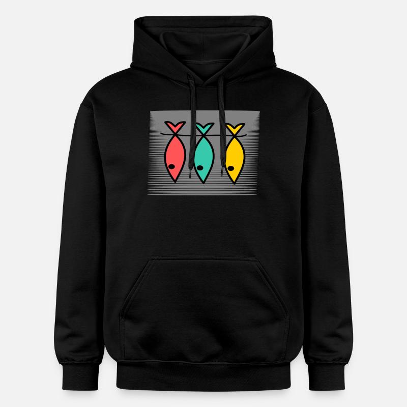 RETRAITE. RETRAITE. RETRAITEE. RETRAITE - Sweat à capuche Softstyle® Gildan Unisexe - noir