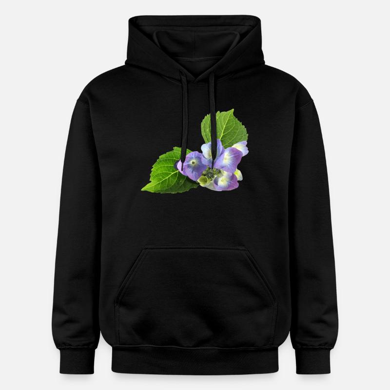 fleur - Sweat à capuche Softstyle® Gildan Unisexe - noir