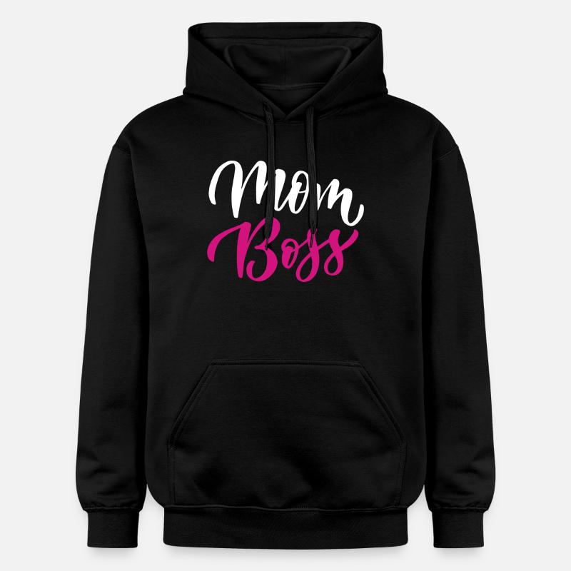 Maman Bos.s - Sweat à capuche Softstyle® Gildan Unisexe - noir