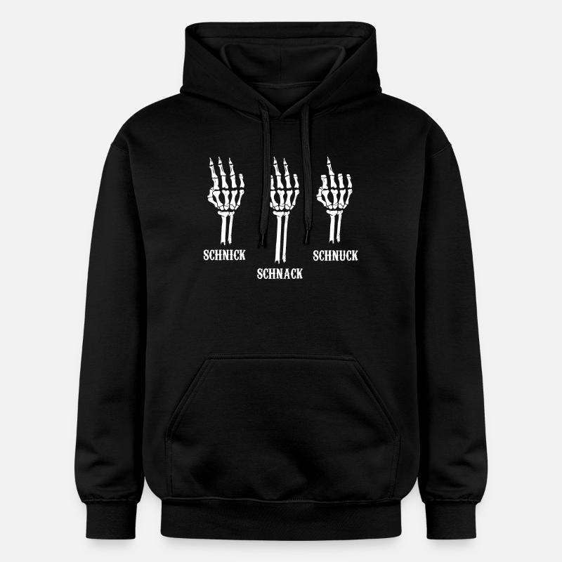 Schnick, Schnack, Schnuck - Gildan Unisex Softstyle® Midweight Hoodie - Schwarz