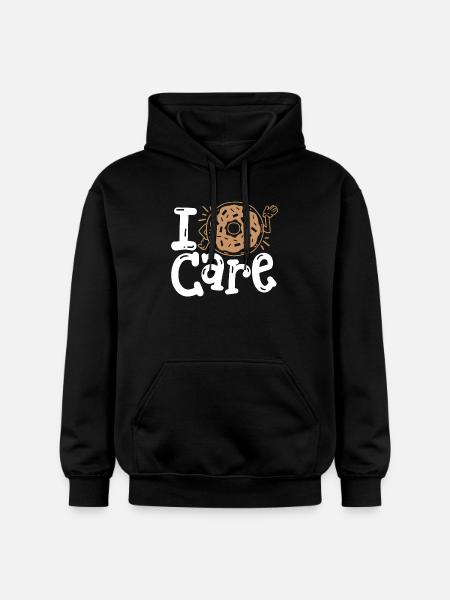 Donut Donut-Wortspiel - Gildan Unisex Softstyle® Midweight Hoodie - Schwarz