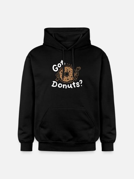 Donuts Donut-Liebhaber - Gildan Unisex Softstyle® Midweight Hoodie - Schwarz