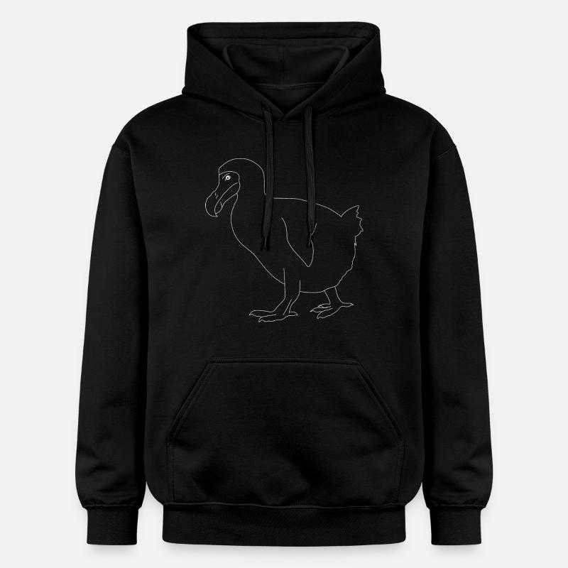 Dodo - Sweat à capuche Softstyle® Gildan Unisexe - noir