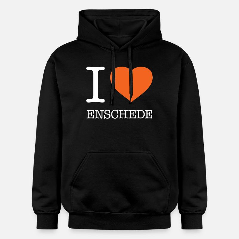J’ADORE ENSCHEDE - Sweat à capuche Softstyle® Gildan Unisexe - noir