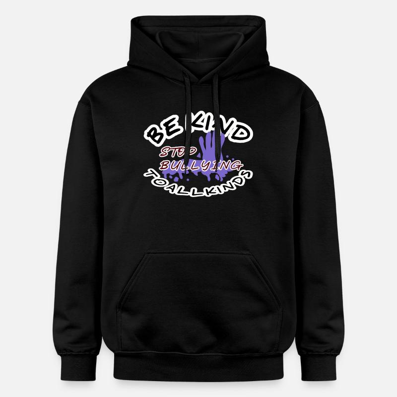 Ne me brutalisez pas - Sweat à capuche Softstyle® Gildan Unisexe - noir
