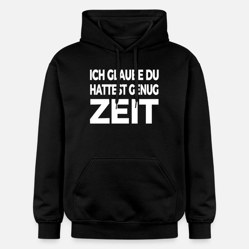 Heure - Sweat à capuche Softstyle® Gildan Unisexe - noir