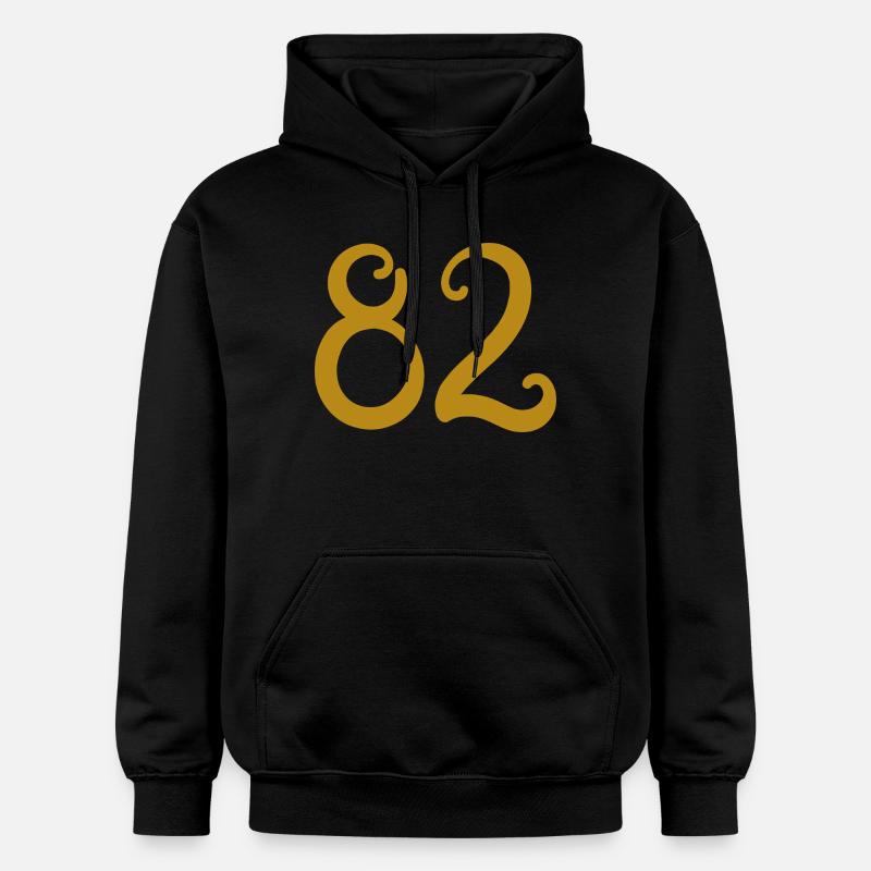 82 - Sweat à capuche Softstyle® Gildan Unisexe - noir
