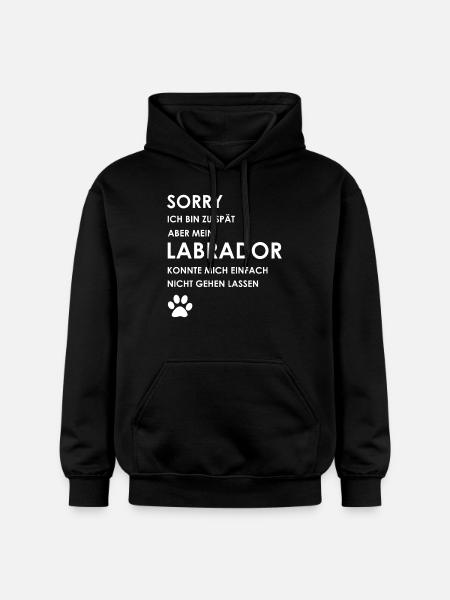 Labrador - Gildan Unisex Softstyle® Midweight Hoodie - Schwarz