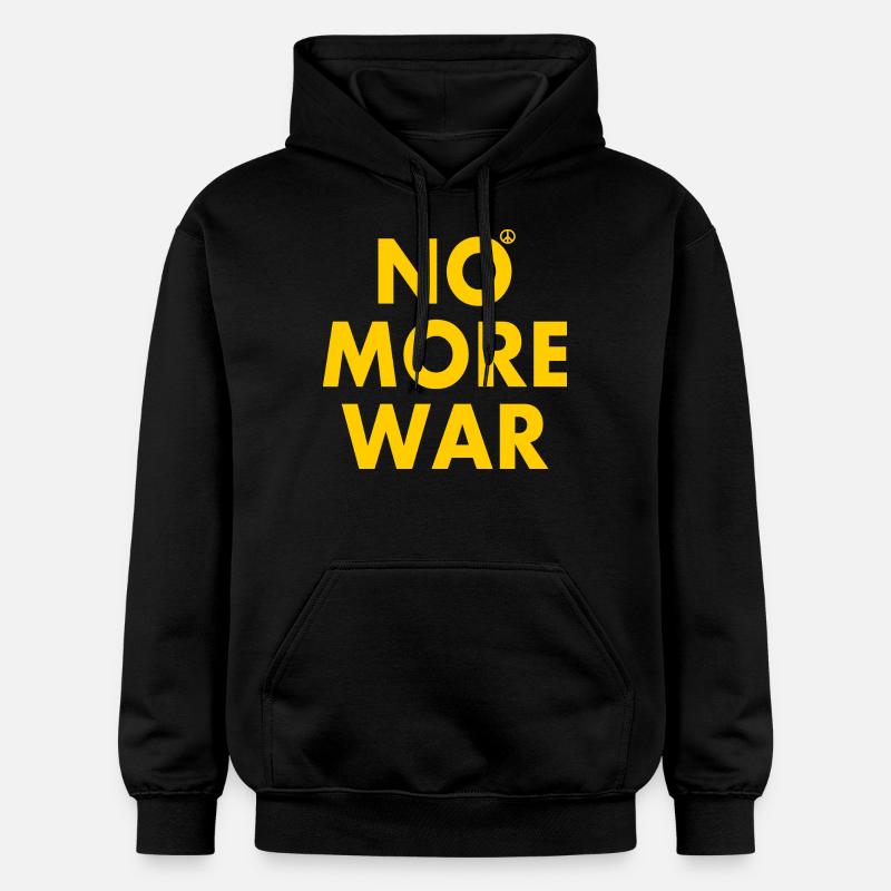 No more war - Sweat à capuche Softstyle® Gildan Unisexe - noir
