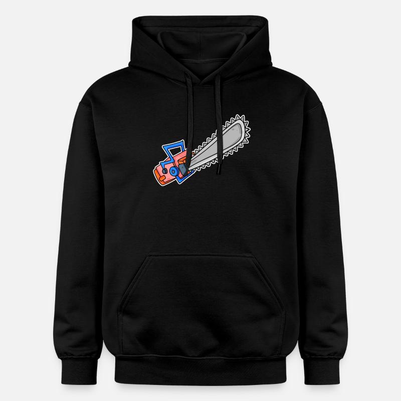 Tronçonneuse - Sweat à capuche Softstyle® Gildan Unisexe - noir