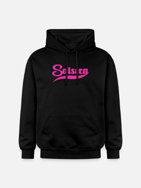 Salsera pink - Dance Shirts - Gildan Unisex Softstyle® Midweight Hoodie - black