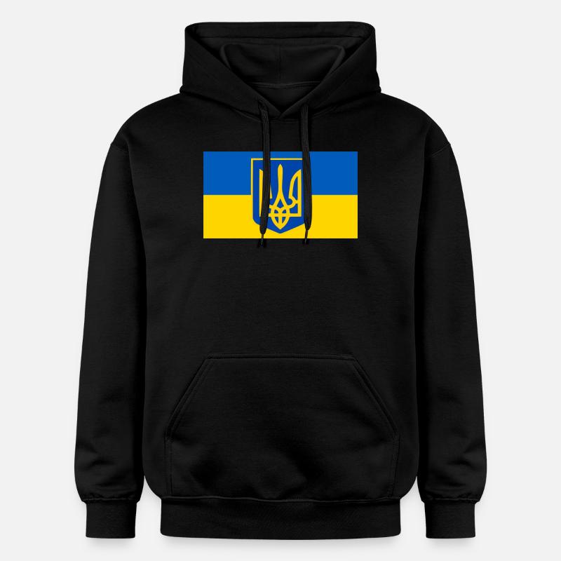 Ukraine - Sweat à capuche Softstyle® Gildan Unisexe - noir