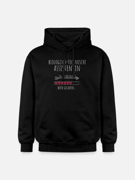 Biologisch Technische Assistentin in Ausbildung - Gildan Unisex Softstyle® Midweight Hoodie - Schwarz