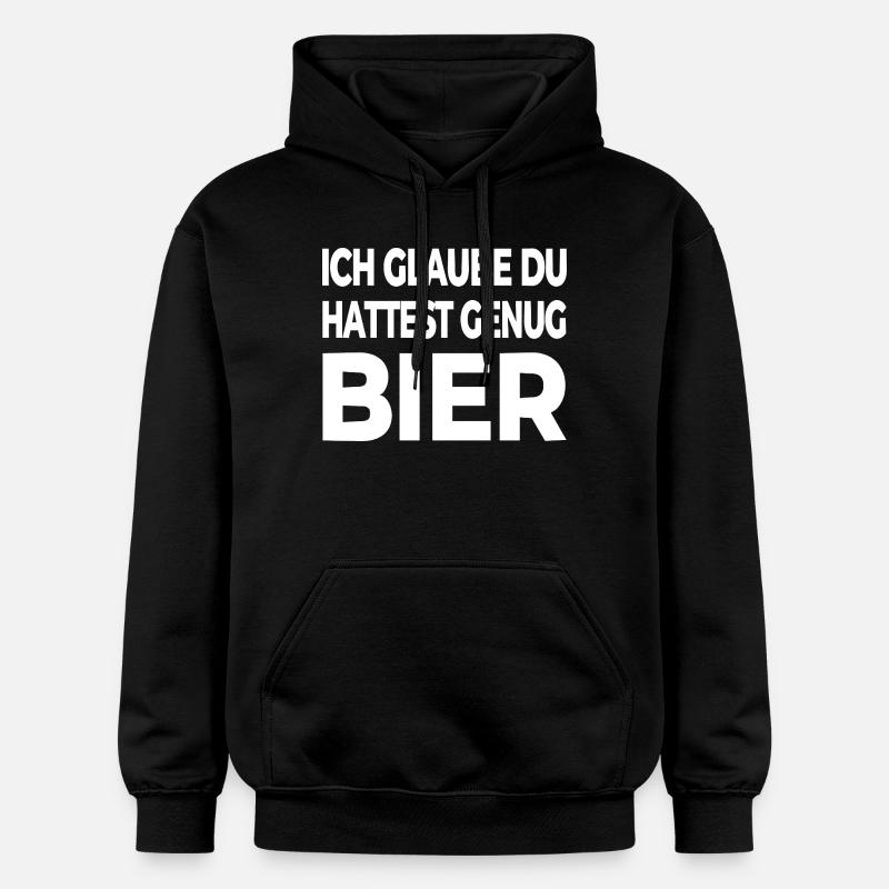 Bière - Sweat à capuche Softstyle® Gildan Unisexe - noir