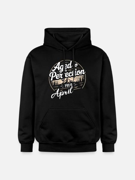 April 1969 birthday april 1969 - Gildan Unisex Softstyle® Midweight Hoodie - black