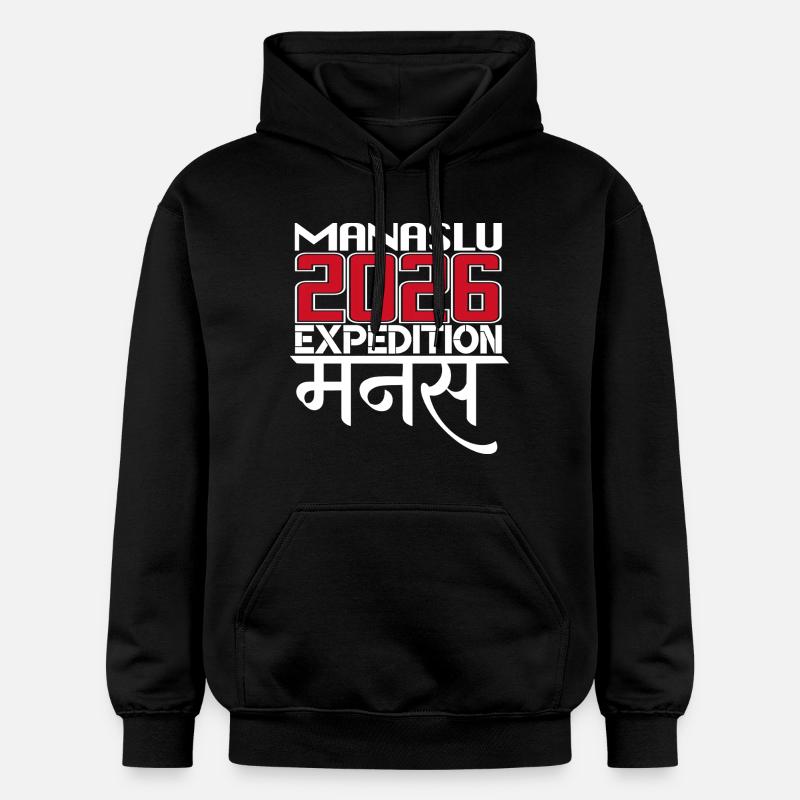 MANASLU - Sweat à capuche Softstyle® Gildan Unisexe - noir