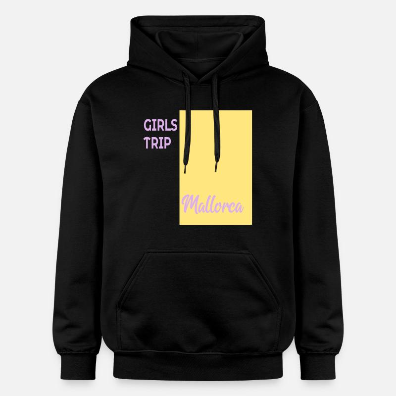 Filles Majorque - Sweat à capuche Softstyle® Gildan Unisexe - noir