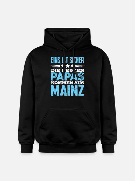 MAINZ - Papa - Gildan Unisex Softstyle® Midweight Hoodie - Schwarz
