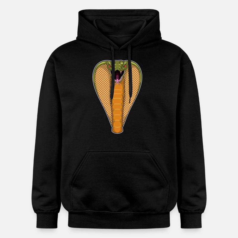Serpent Cobra - Sweat à capuche Softstyle® Gildan Unisexe - noir