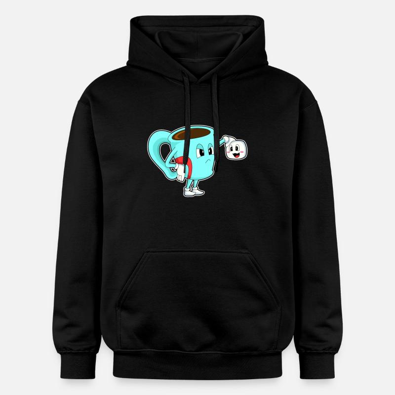 Tasse de café - Sweat à capuche Softstyle® Gildan Unisexe - noir