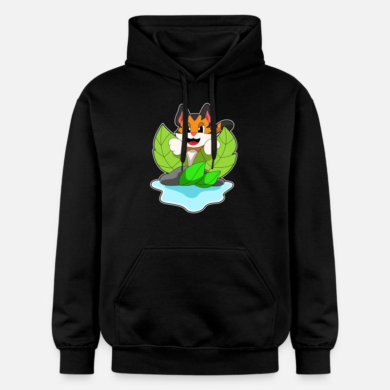 Chasse au tigre - Sweat à capuche Softstyle® Gildan Unisexe - noir
