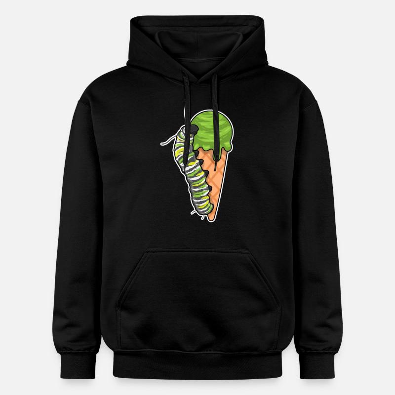 Glace de chenille - Sweat à capuche Softstyle® Gildan Unisexe - noir