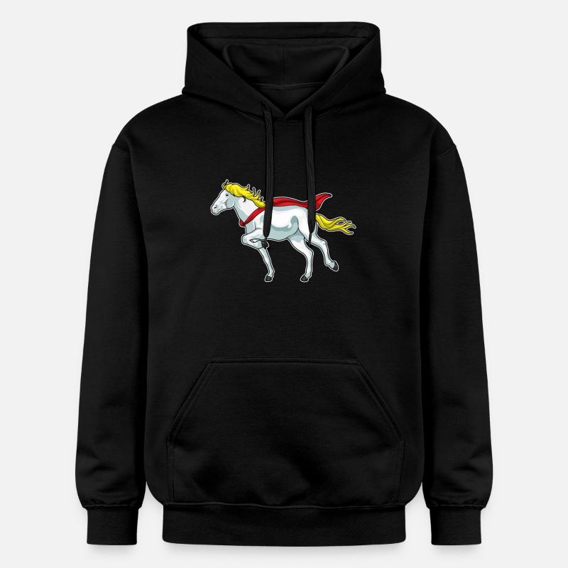Cap de cheval - Sweat à capuche Softstyle® Gildan Unisexe - noir