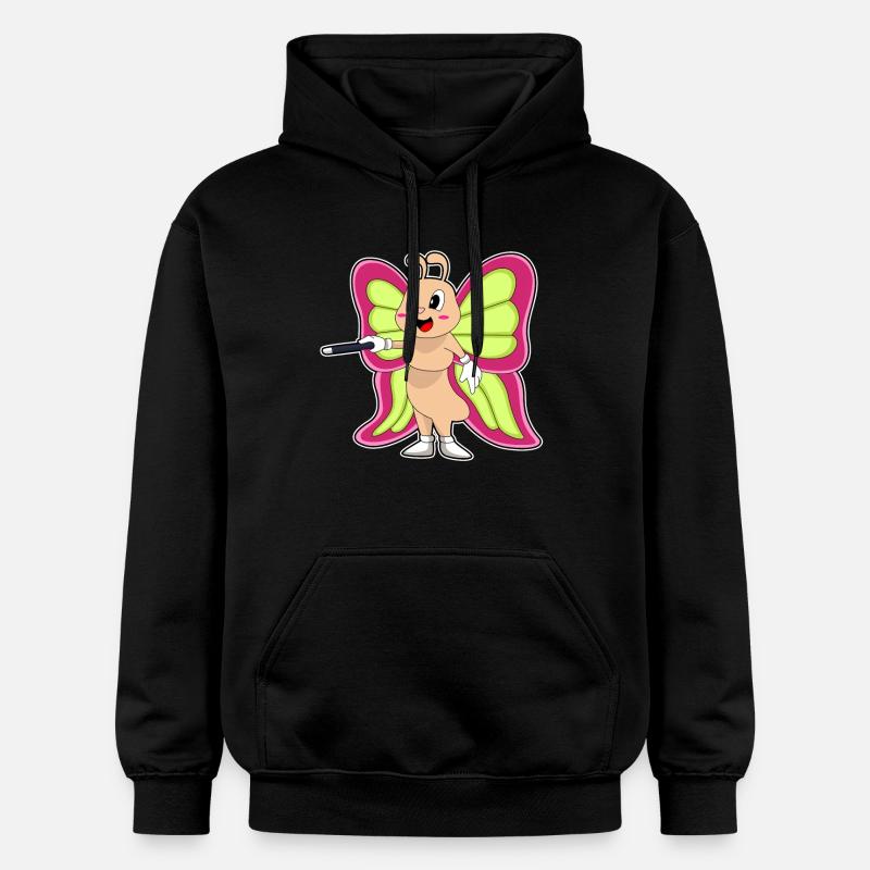 Baguette papillon - Sweat à capuche Softstyle® Gildan Unisexe - noir