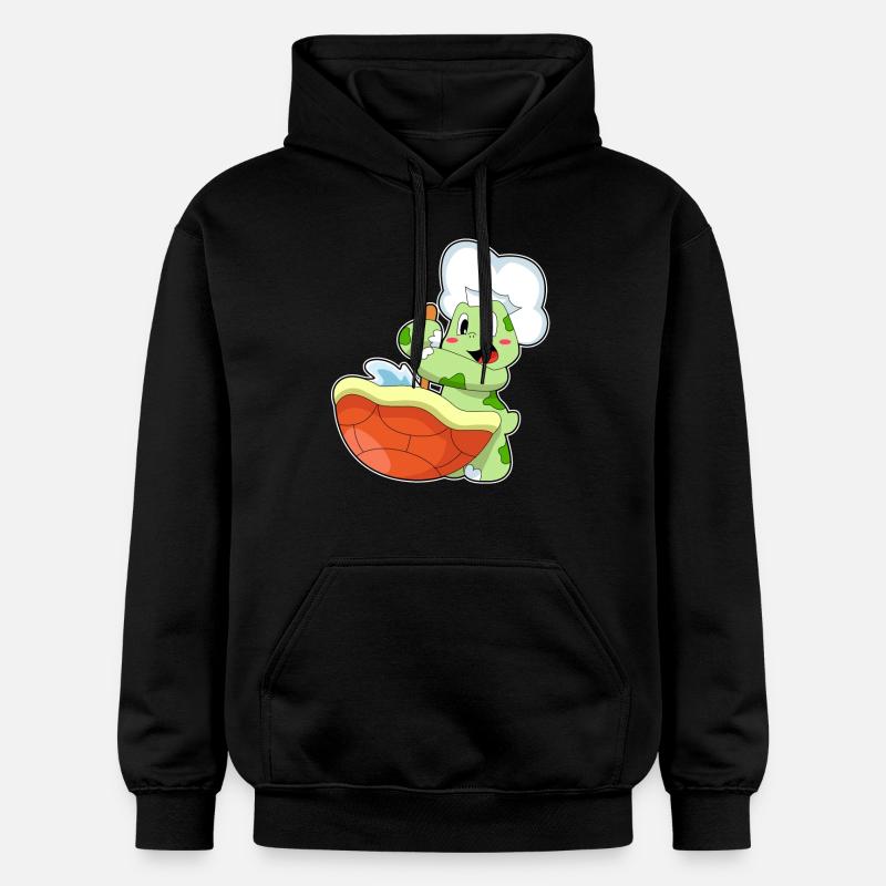 Marmite de tortue - Sweat à capuche Softstyle® Gildan Unisexe - noir