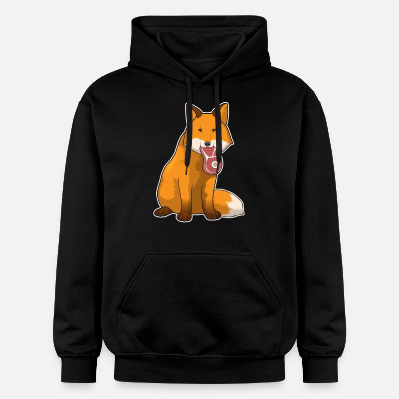 Viande de renard - Sweat à capuche Softstyle® Gildan Unisexe - noir