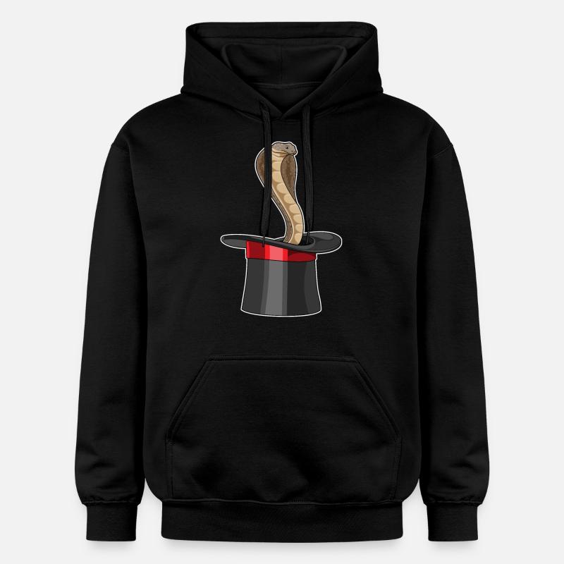 Cylindre Snake Wizard - Sweat à capuche Softstyle® Gildan Unisexe - noir
