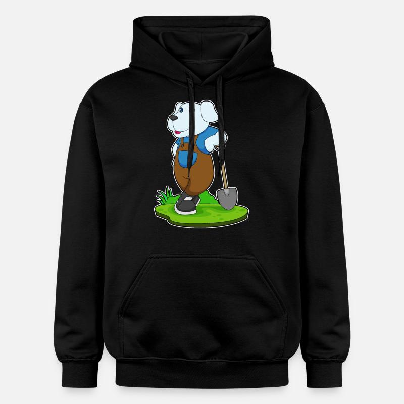 Pelle pour chien - Sweat à capuche Softstyle® Gildan Unisexe - noir