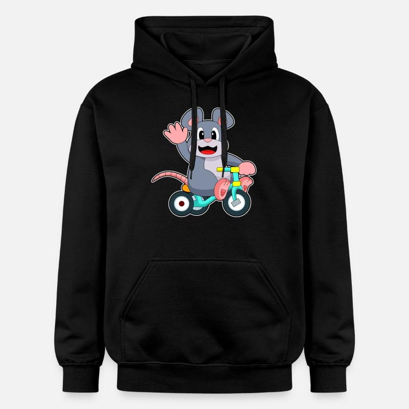 Vélo de rat - Sweat à capuche Softstyle® Gildan Unisexe - noir
