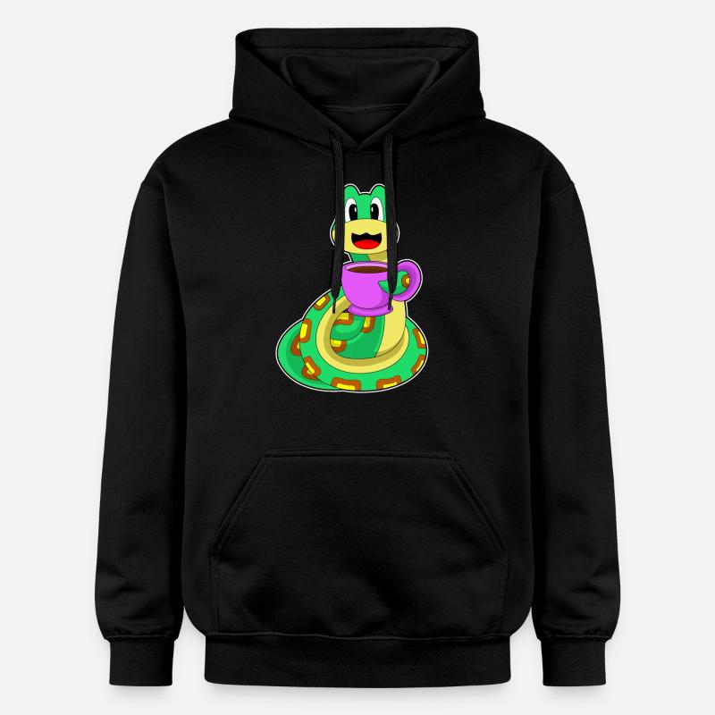 Café Snake - Sweat à capuche Softstyle® Gildan Unisexe - noir